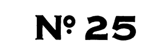 NO. 25 logo