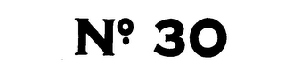 NO. 30 logo