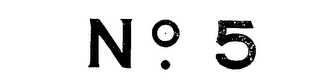 NO. 5 logo