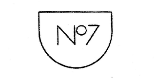 NO 7 logo