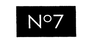 NO 7 logo