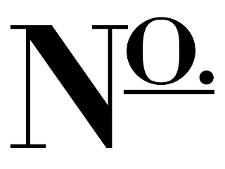 NO. logo