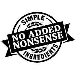 NO ADDED NONSENSE SIMPLE INGREDIENTS logo