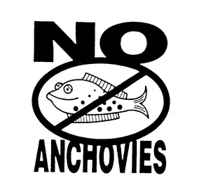 NO ANCHOVIES logo