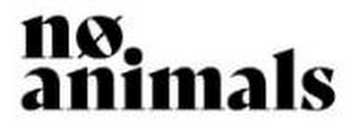 NO ANIMALS logo