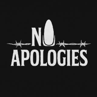 NO APOLOGIES logo