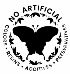 NO ARTIFICIAL COLORS RESINS ADDITIVES PRESERVATIVES