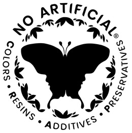 NO ARTIFICIAL COLORS RESINS ADDITIVES PRESERVATIVES