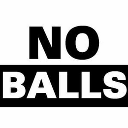 NO BALLS logo