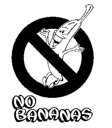 NO BANANAS logo