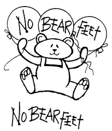 NO BEAR FEET logo