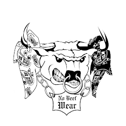 NO BEEF WEAR logo