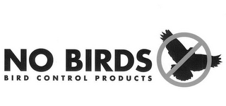 NO BIRDS BIRD CONTROL PRODUCTS logo
