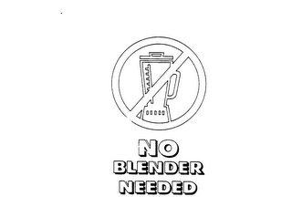 NO BLENDER NEEDED logo