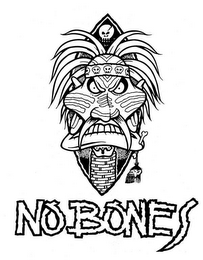 NO BONES logo