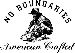 NO BOUNDARIES AMERICAN CRAFTED logo