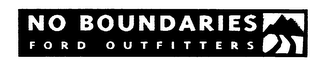 NO BOUNDARIES F O R D O U T F I T T E R S logo