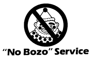 "NO BOZO" SERVICE logo