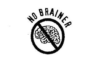 NO BRAINER logo