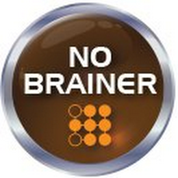 NO BRAINER logo