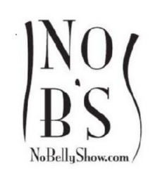 NO BS NOBELLYSHOW.COM logo