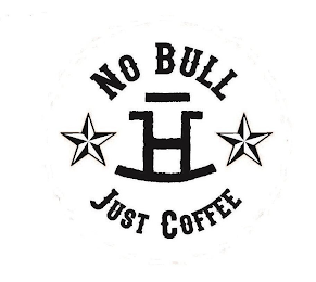 NO BULL H JUST COFFEE logo