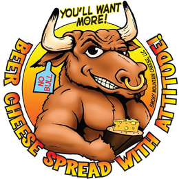 NO BULL YOU'LL WANT MORE! BEER CHEESE SPREAD WITH ATTITUTE! SMOKY MOUNTAIN CHEESE, LLC logo