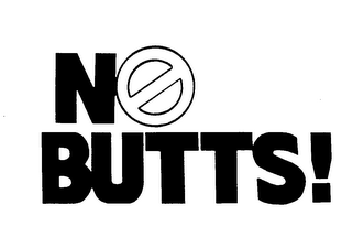 NO BUTTS! logo