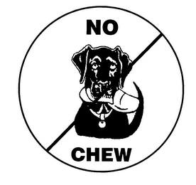 NO CHEW logo
