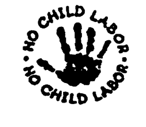 NO CHILD LABOR NO CHILD LABOR logo