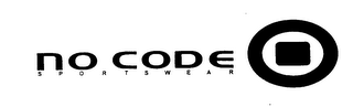 NO CODE SPORTSWEAR logo