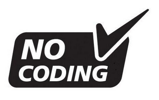 NO CODING logo