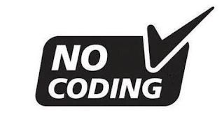 NO CODING logo