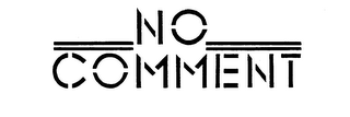 NO COMMENT logo