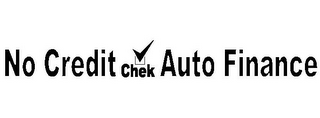 NO CREDIT CHEK AUTO FINANCE logo