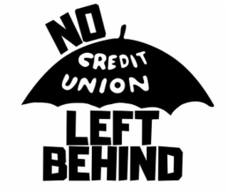NO CREDIT UNION LEFT BEHIND logo