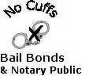 NO CUFFS X BAIL BONDS & NOTARY PUBLIC logo