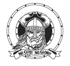 NO CUTS! NO GLORY! logo
