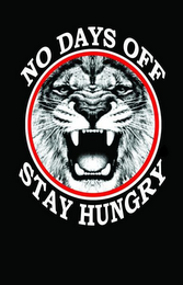 NO DAYS OFF STAY HUNGRY logo