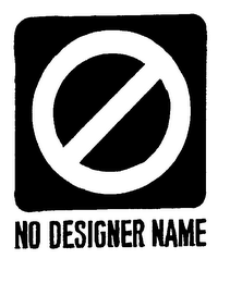NO DESIGNER NAME logo