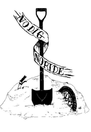 NO DIG NO RIDE logo