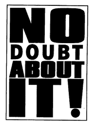 NO DOUBT ABOUT IT! logo