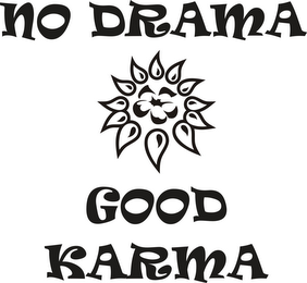 NO DRAMA GOOD KARMA logo