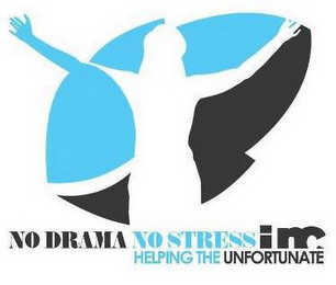 NO DRAMA NO STRESS INC HELPING THE UNFORTUNATE logo