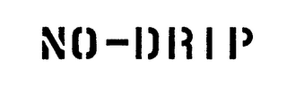 NO-DRIP logo