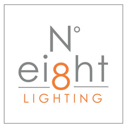 NO EIGHT LIGHTING logo