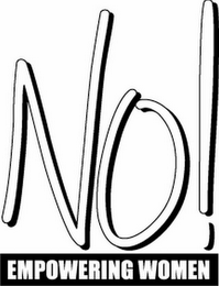 NO! EMPOWERING WOMEN logo