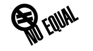 NO EQUAL logo