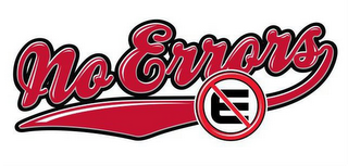 NO ERRORS E logo
