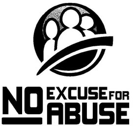NO EXCUSE FOR ABUSE logo